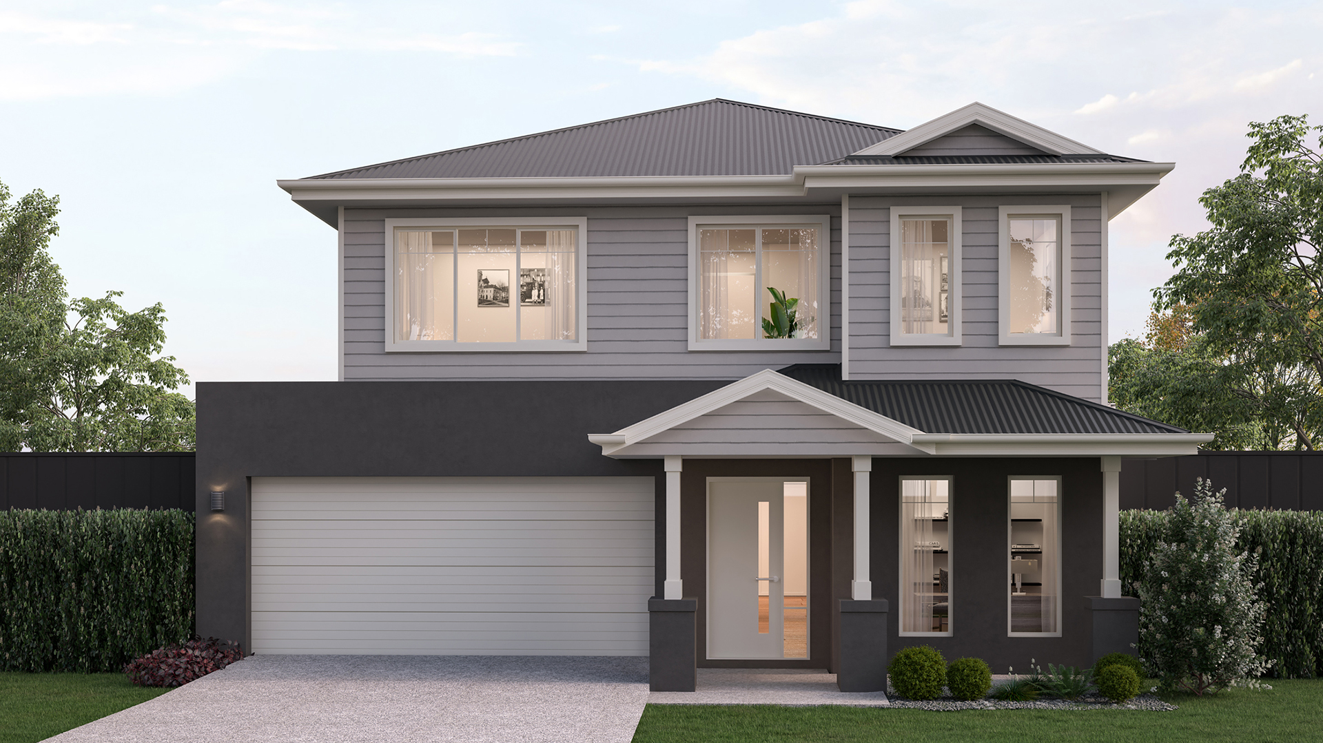 12.5m wide BRIDGEHAMPTON NB Colorbond BuildOver 1920x1080px