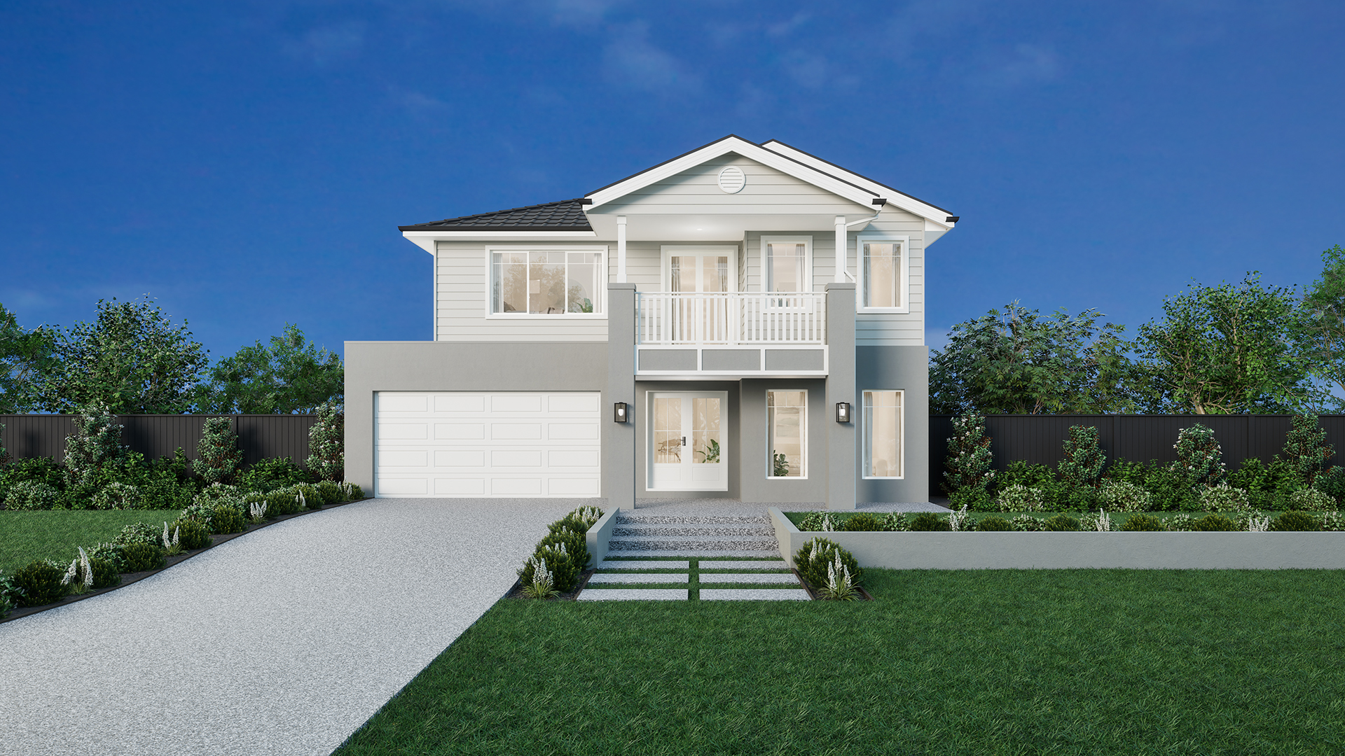 14m wide BRIDGEHAMPTON TiledRoof BuildOver 1920x1080px