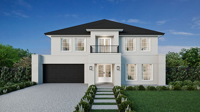 16m wide FRENCH PROVINCIAL MKI Colorbond BuildOver 693x390px