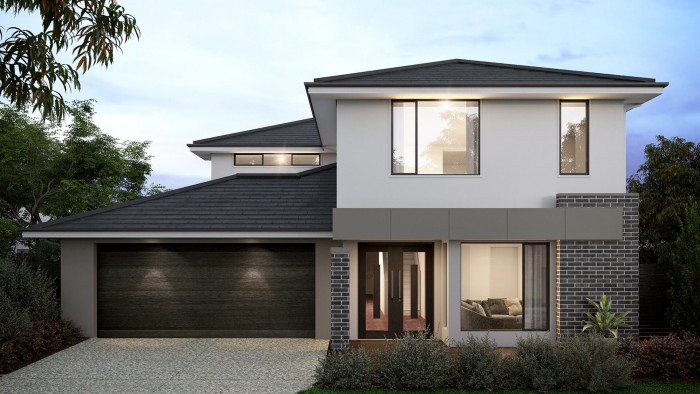 Double Urban Coastal NB Facade