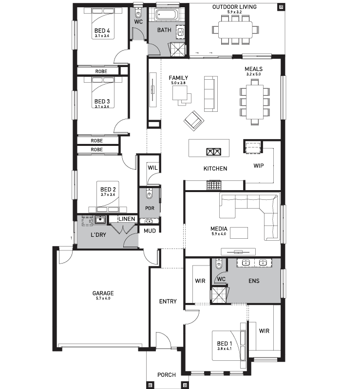 Chevron 302 LHS static