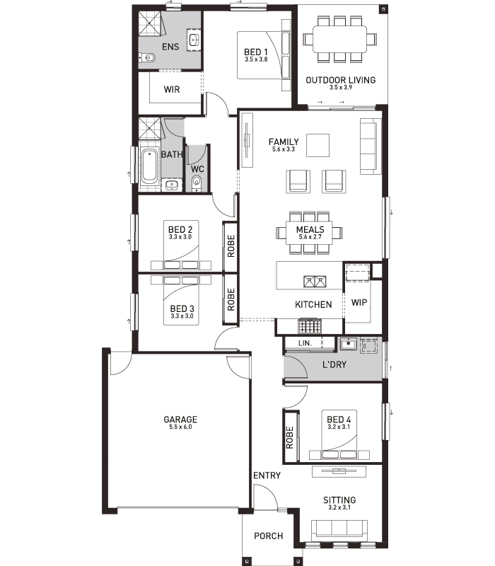 Hinchinbrook 216 LHS static